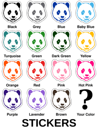 Sexy Panda Stickers